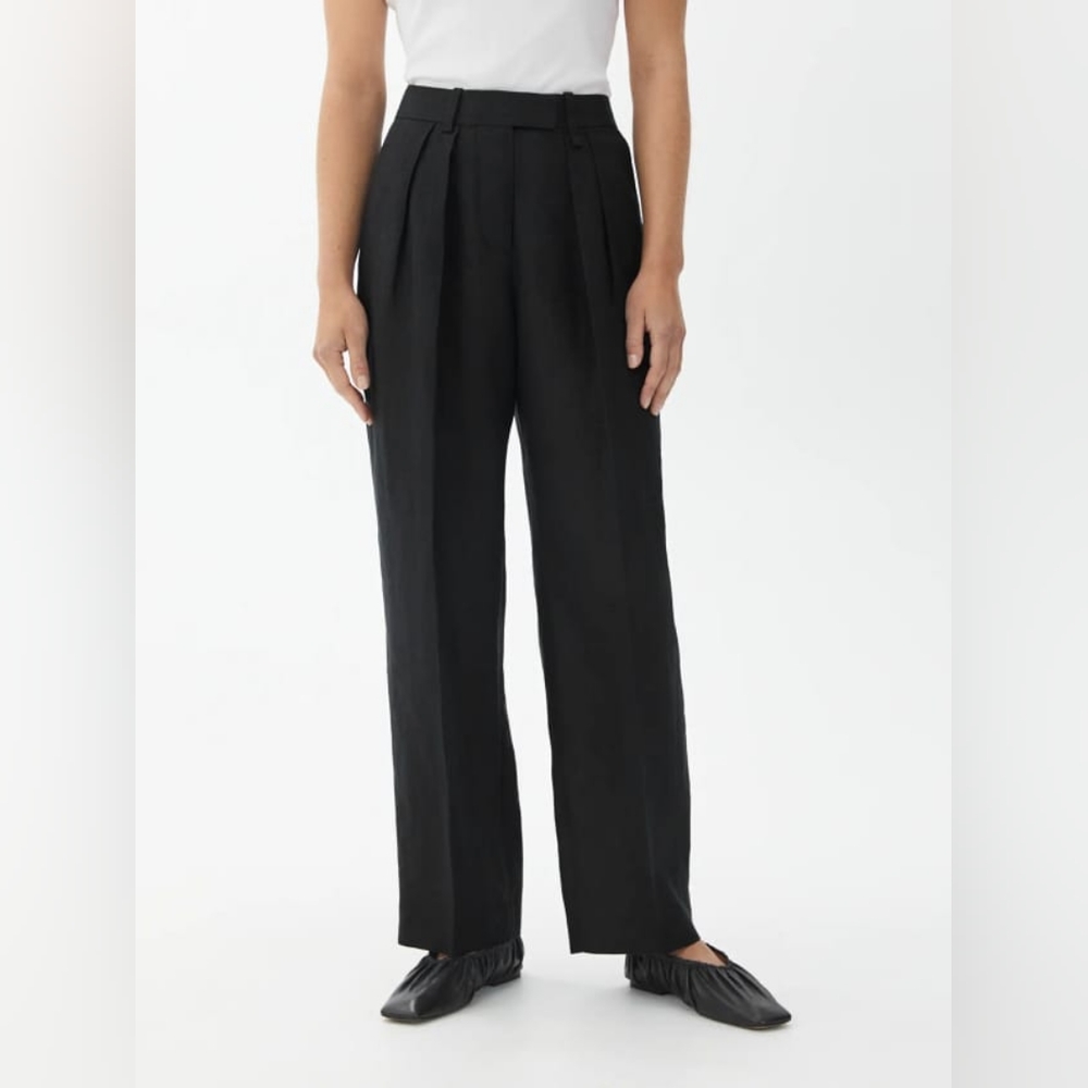 CLOSING JUNE 11!! NWOT Arket High Waist Linen trousers